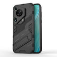 For Huawei Pura 70 Ultra Punk Armor 2 in 1 PC + TPU Phone Case with Holder(Black) - Huawei Cases by PMC TechLife | Online Shopping South Africa | PMC TechLife | Buy Now Pay Later Mobicred