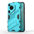 For Huawei Pura 70 Ultra Punk Armor 2 in 1 PC + TPU Phone Case with Holder(Blue) - Huawei Cases by PMC TechLife | Online Shopping South Africa | PMC TechLife | Buy Now Pay Later Mobicred