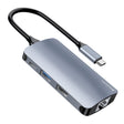 Yesido HB15 6 in 1 USB-C / Type-C Ports Multifunctional Docking Station HUB Adapter - USB HUB by Yesido | Online Shopping South Africa | PMC TechLife | Buy Now Pay Later Mobicred