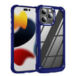 For iPhone 16 Pro TPU + PC Lens Protection Phone Case(Blue) - iPhone 16 Pro Cases by PMC TechLife | Online Shopping South Africa | PMC TechLife | Buy Now Pay Later Mobicred