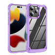For iPhone 16 Pro TPU + PC Lens Protection Phone Case(Purple) - iPhone 16 Pro Cases by PMC TechLife | Online Shopping South Africa | PMC TechLife | Buy Now Pay Later Mobicred