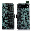 For iPhone 17 Air Crocodile Top Layer Cowhide Leather Phone Case(Green) - free shipping - PMc TechLife - Order now!