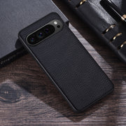 For Google Pixel 9 Nylon Cloth Texture Shockproof PC+TPU Phone Case(Black)