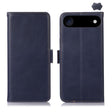 For iPhone 17 Air Crazy Horse Top Layer Cowhide Leather Phone Case(Blue) - free shipping - PMc TechLife - Order now!