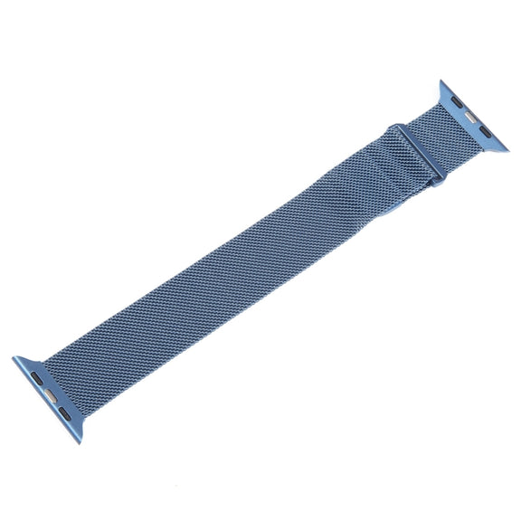 For Apple Watch SE 2023 40mm Milanese Metal Magnetic Watch Band(Blue)