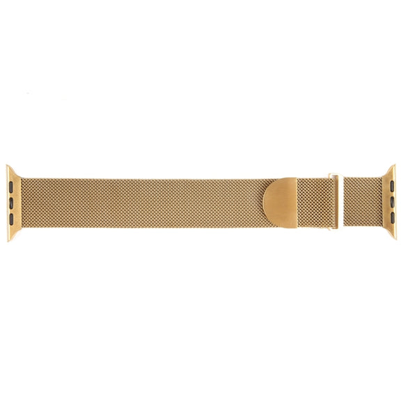 For Apple Watch Ultra 2 49mm Milanese Metal Magnetic Watch Band(Gold)