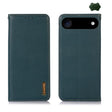 For iPhone 17 Air KHAZNEH Nappa Top Layer Cowhide Leather Phone Case(Green) - free shipping - PMc TechLife - Order now!