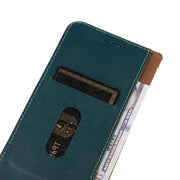 For iPhone 17 Pro KHAZNEH Nappa Top Layer Cowhide Leather Phone Case(Green)