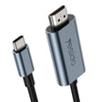 Yesido HM10 USB-C / Type-C to HDMI HD Adapter Cable, Length:2m - free shipping - PMC TechLife - Order now!