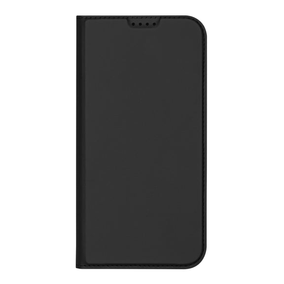 For iPhone 16 DUX DUCIS Skin Pro Series Flip Leather Phone Case(Black)