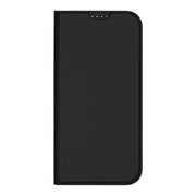 For iPhone 16 Pro Max DUX DUCIS Skin Pro Series Flip Leather Phone Case(Black)