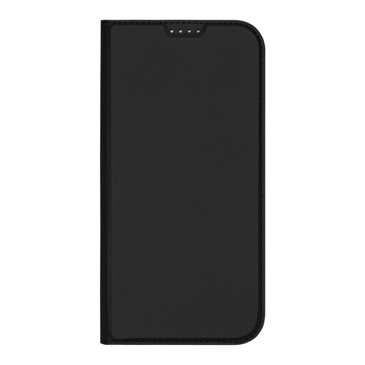 For iPhone 16 Pro Max DUX DUCIS Skin Pro Series Flip Leather Phone Case(Black)