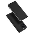 For iPhone 16 Pro DUX DUCIS Skin Pro Series Flip Leather Phone Case(Black) - iPhone 16 Pro Cases by DUX DUCIS | Online Shopping South Africa | PMC TechLife | Buy Now Pay Later Mobicred