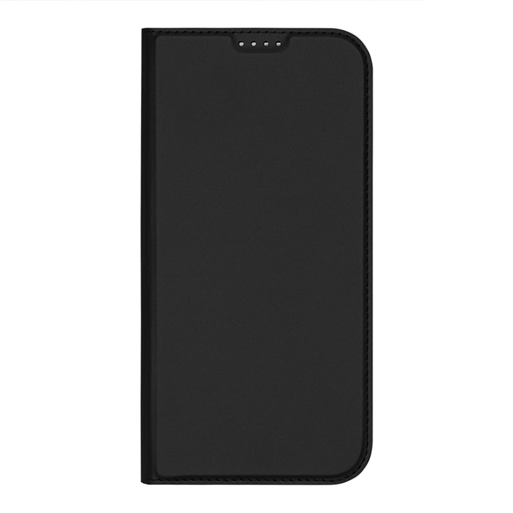 For iPhone 16 Pro DUX DUCIS Skin Pro Series Flip Leather Phone Case(Black)