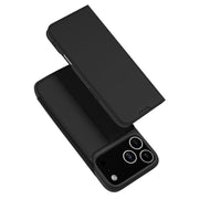 For iPhone 17 Pro Max DUX DUCIS Skin Pro Series Flip Leather Phone Case(Black)