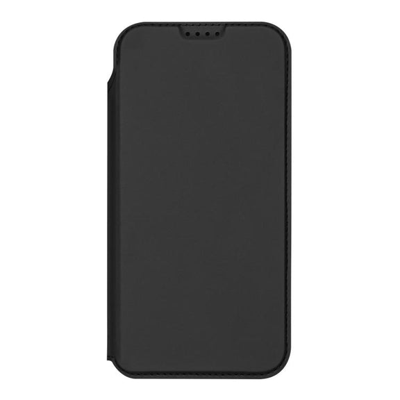 For iPhone 17 Pro DUX DUCIS Skin Pro Series Flip Leather Phone Case(Black)