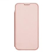 For iPhone 17 Pro DUX DUCIS Skin Pro Series Flip Leather Phone Case(Rose Gold)