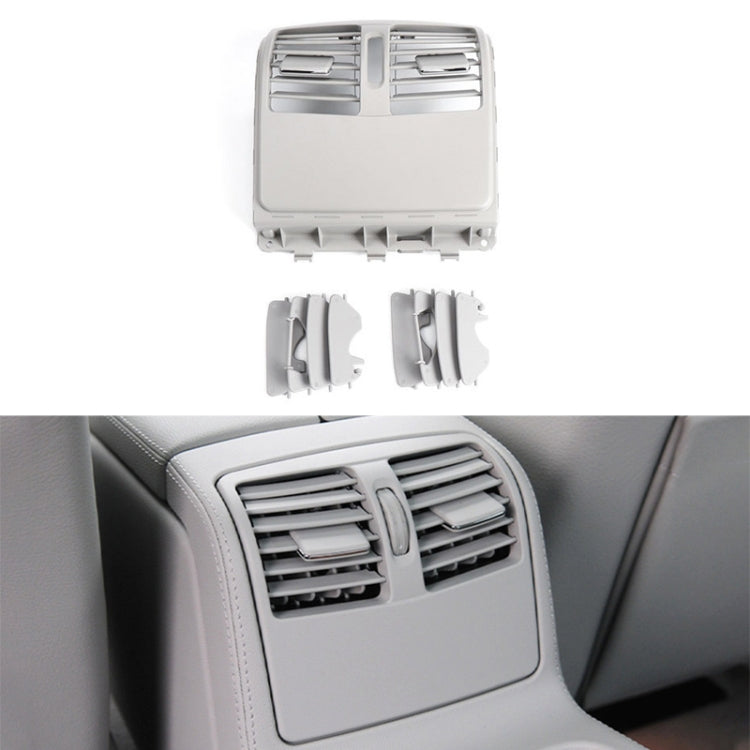 For Mercedes-Benz CLS W218 Car Rear Air Conditioner Air Outlet Panel 21883003547376, Style:Standard Version(Grey)