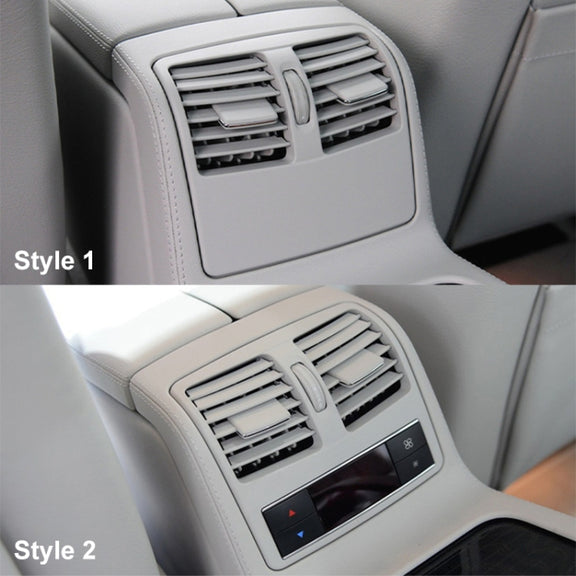 For Mercedes-Benz CLS W218 Car Rear Air Conditioner Air Outlet Panel 21883003547376, Style:Standard Version(Grey)