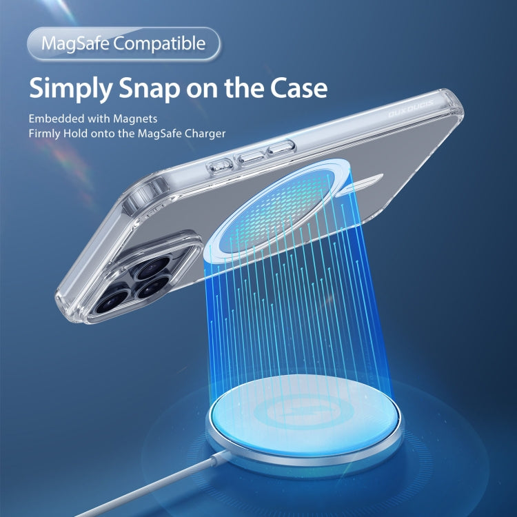 For iPhone 16 Pro DUX DUCIS Clin Mag Series Magsafe TPU Phone Case(Transparent)