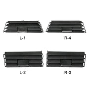 For BMW 3 Series E90 Left Driving Car Air Conditioner Air Outlet Panel 6422 9130 458-R, Style:Grille No. 3