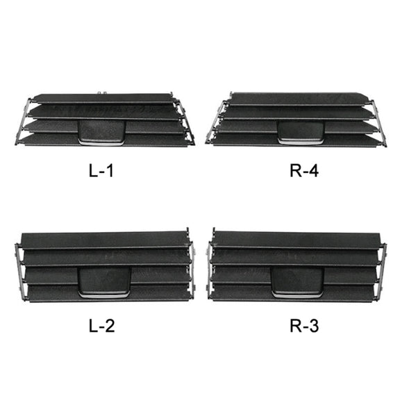 For BMW 3 Series E90 Left Driving Car Air Conditioner Air Outlet Panel 6422 9130 458-R, Style:Grille No. 3
