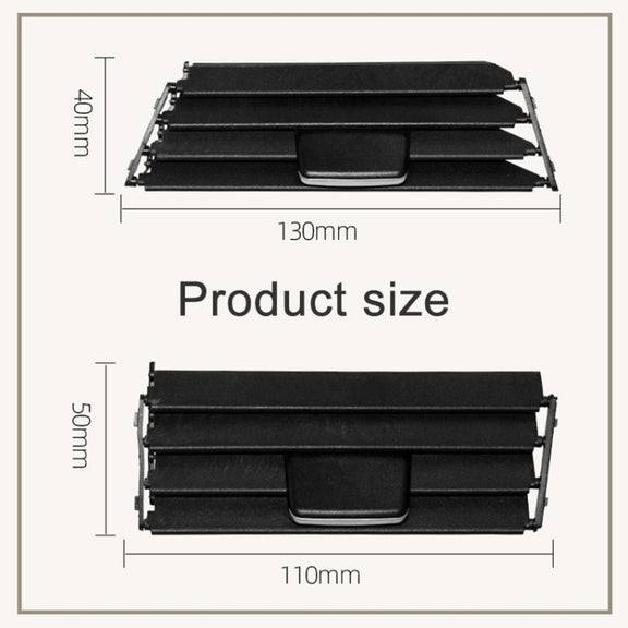 For BMW 3 Series E90 Left Driving Car Air Conditioner Air Outlet Panel 6422 9130 458-L, Style:Grille No. 2