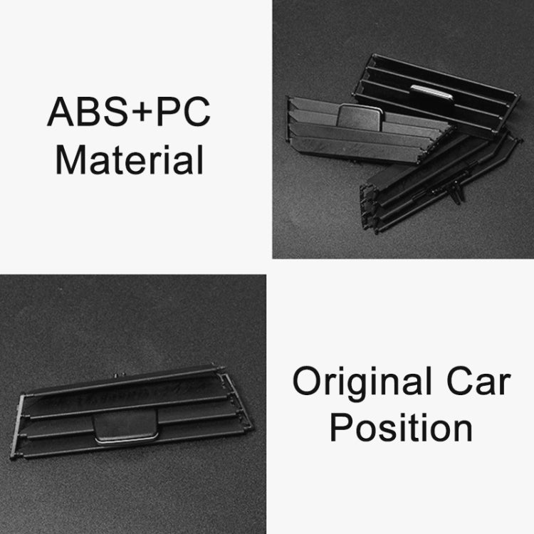 For BMW 3 Series E90 Left Driving Car Air Conditioner Air Outlet Panel 6422 9130 458-L, Style:Grille No. 2
