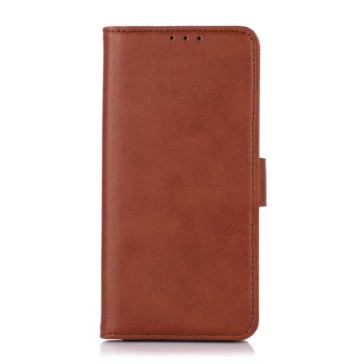 For iPhone 16 Pro Max Cow Texture Leather Phone Case(Brown)