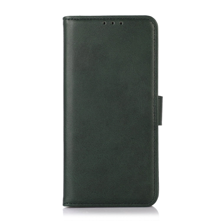 For iPhone 16 Plus Cow Texture Leather Phone Case(Green)