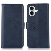 For iPhone 17 Cow Texture Leather Phone Case(Blue)
