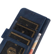 For iPhone 17 Cow Texture Leather Phone Case(Blue)