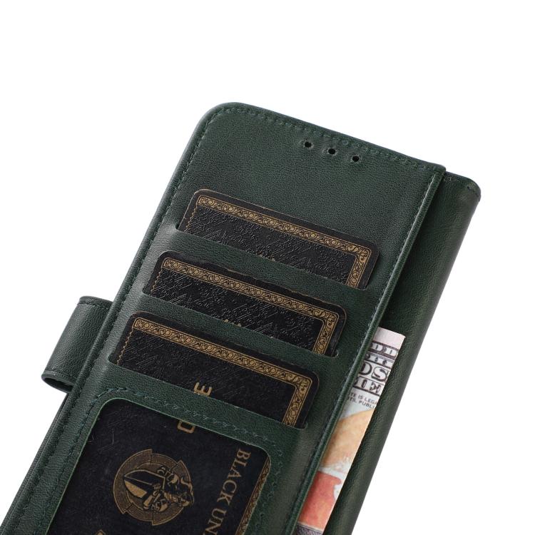 For iPhone 17 Pro Max Cow Texture Leather Phone Case(Green)