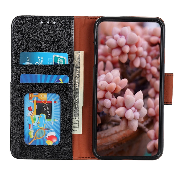 For iPhone 16 Pro Nappa Texture Leather Case(Black)