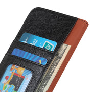 For iPhone 16 Plus Nappa Texture Leather Case(Black)