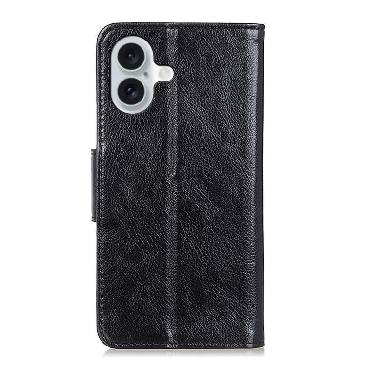For iPhone 17 Nappa Texture Leather Case(Black)