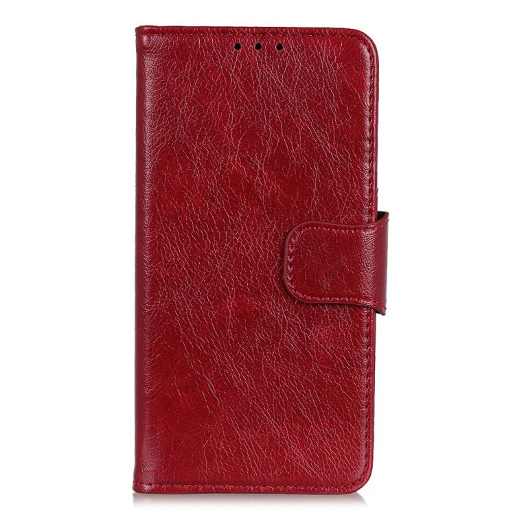 For iPhone 17 Nappa Texture Leather Case(Red)