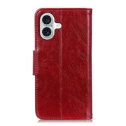 For iPhone 17 Nappa Texture Leather Case(Red)