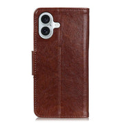 For iPhone 17 Nappa Texture Leather Case(Brown)