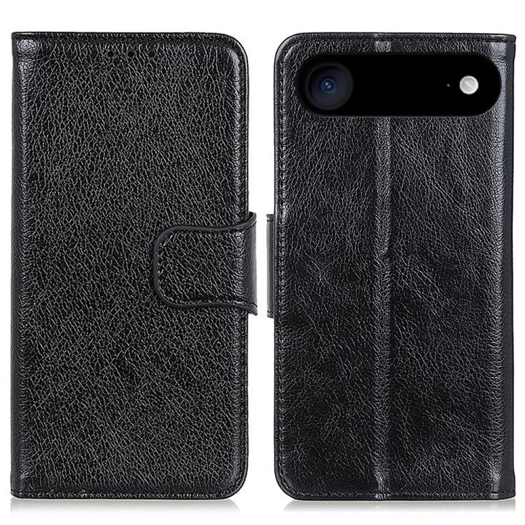 For iPhone 17 Air Nappa Texture Leather Case(Black)