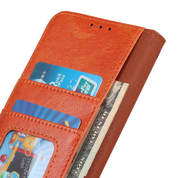 For iPhone 17 Pro Max Nappa Texture Leather Case(Orange)