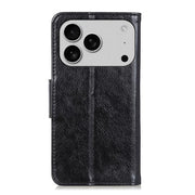 For iPhone 17 Pro Max Nappa Texture Leather Case(Black)