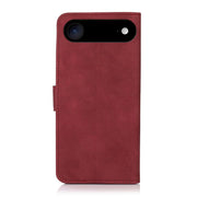 For iPhone 17 Air KHAZNEH Matte Texture Leather Phone Case(Red)