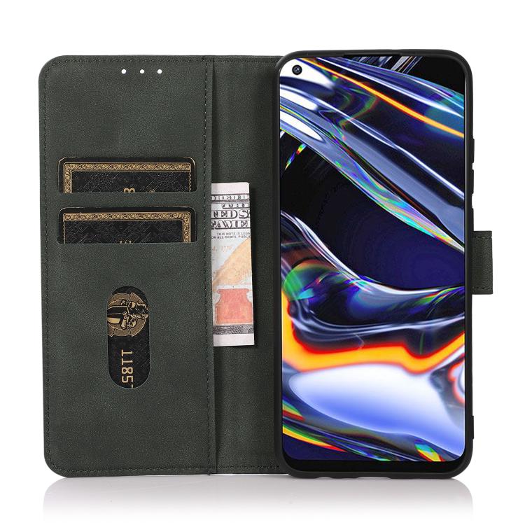 For iPhone 17 Pro KHAZNEH Matte Texture Leather Phone Case(Green)