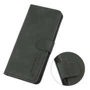 For iPhone 17 Pro KHAZNEH Matte Texture Leather Phone Case(Green)