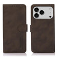 For iPhone 17 Pro KHAZNEH Matte Texture Leather Phone Case(Brown) - free shipping - PMc TechLife - Order now!