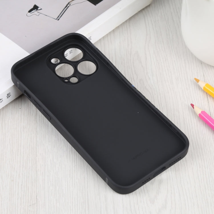 For iPhone 6s / 6 Spaceman Binoculars Phone Case(Black and Beige)