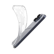 For iPhone 16 Pro Max Four-Corner Shockproof Clear TPU Phone Case(Transparent)