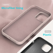 For iPhone 16 Pro Max Solid Color Silicone Phone Case(Sand Pink)