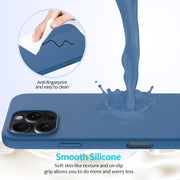 For iPhone 16 Pro Solid Color Silicone Phone Case(Cobalt Blue)